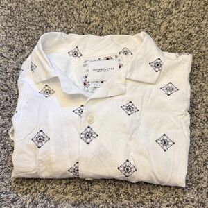 Denim & Flower Short Sleeve Buttondown shirt Men’s small